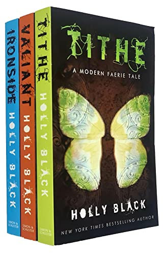 Modern Faerie Tale Series 3 Books Collection Set By Holly Black (Tithe, Valiant, Ironside)