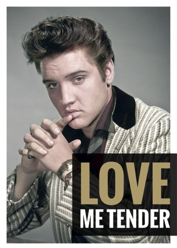10er-Pack: Postkarte A6 +++ LUSTIG von modern times +++ ELVIS PRESLEY LOVE ME TENDER +++ MODERN TIMES © 2018 ABG EPE IP LLC elvis.com
