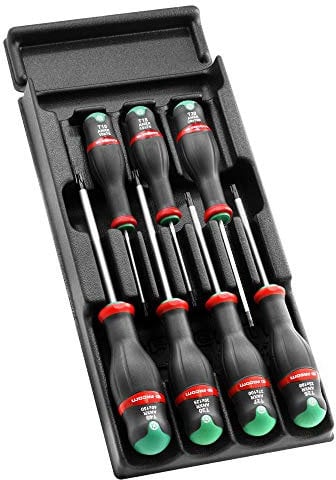 FACOM MOD.ATXR - Juego de 7 destornilladores Resistorx PROTWIST