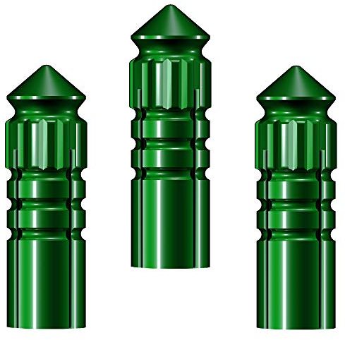 Mission F-Protect Schutzabdeckung für Dartpfeile/Flights, grün, 1 set (3)