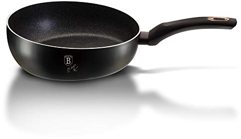 Berlinger Haus Black Rose Collection Flip Bratpfanne, 26 cm BH/1855 schwarz/rosegold Edelstahl 18/8