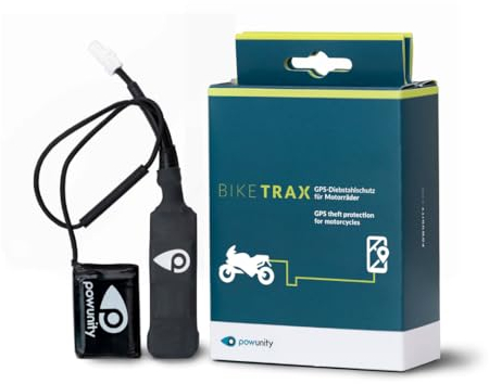 GPS-Tracker für E-Bikes — Motorrad kompatibel, lückenlose GPS-Übertragung in Europa — Diebstahlschutz, Echtzeit-Tracking mit Handy-App — inkl. SIM & Zusatzakku