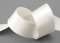 finemark 25 m x 25 mm Satinband Ivory Milchweiss (804) doppelseitiges Schleifenband aus Satin ohne Draht weich und glänzend Geschenkband Deko Band Double face Dekoband Dekorieren Basteln
