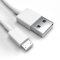 Justcom Micro-USB Ladekabel für NTT DoCoMo Sharp Aquos Zeta Weiß 2 x 2 m Handy Schnellladekabel Datenkabel