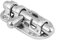 Barrel Bolt Latch，Stainless Steel Marine Boat Door Window Lock Latch Slide Barrel Bolt Clasp For Use In Doors, Wooden Doors, Windows, Boxes, Cabinets, Fences, Kennels, Bathrooms(60mm / 2.4in)