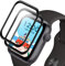 RIIMUHIR Vetro Temperato Compatibile con Apple Watch Series 1/2/3 42mm, Pellicola Protettiva per Apple Watch Series 1/2/3 42mm, 3D Copertura Completa Protezione Schermo, Durezza 9H - 2 Pezzi