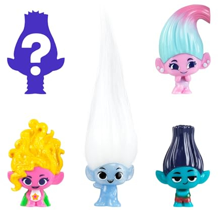Trolls DREAMWORKS Banda insieme Mineez 5 Pacchetto sorpresa
