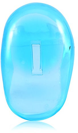 Protège-oreilles, 1 Paires de Cache-oreilles en Silicone Bleu Imperméable pour Cheveux, Teinture pour Cheveux, Traitement Permanent de L'huile, Bouclier Réutilisable Anti-taches,