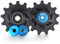 BBB Cycling Schaltrollen 13-Zähne Derailleur Pulley Hinten 12-Fach Jockey-Räder Roller Shimano Kompatibel für Rennrad Urban MTB Bicycle RollerBoys 13T BDP-09, Schwarz