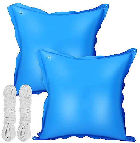 YARNOW 2pièces Coussin De Hivernage pour Piscine Résistant Au Froid avec Corde La Glace pour Piscines Hors-Sol