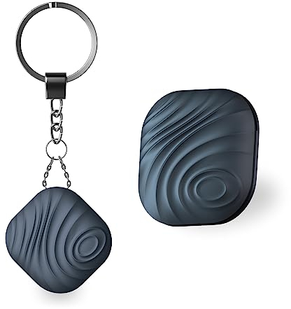 Nutale Schlüsselfinder Schlüssel Finden mit App Smart Tag Bluetooth - 1Pack iOS und Android, Item Tracker Support Fernbedienung Gute Idee für Ihre verlorenen Gegenstände (Blau)