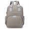 Granvoo Baby Wickelrucksack, Wickeltasche Rucksack, Babytasche Wasserdicht mit Schnullerhalter und Kinderwagengurten, Baby Rucksäcke Große Kapazität, Tragbare Reisetasche für Mama und Papa (Grau)