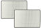vhbw 2X Luftfilter F7 kompatibel mit Helios KWL EC 300 Eco, KWL EC 200 W Lüfter, Badlüfter, Ventilator, Lüftungsgerät (2X Pollenfilter)