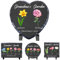 WACAR Personalisierte Gartensteine, benutzerdefinierte Geburtsblume Gedenksteine mit Namen/Text, Omas Garten Stein für Draußen, Personalisierte Muttertag/Geburtstagsgeschenke für Mama/Oma