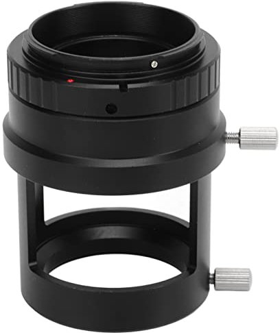 T-Mount-Spektiv-Kamera-Adapterrohr, M42 x 0,75-Gewinde, Kamera-Adapter, Verstellbarer Höhendurchmesser, ideal für Vogelbeobachtungsspiegel, Spiegelreflexkamera, Mikro-Einzelkamera