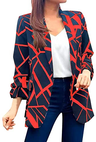 Blitzangebot, Winter Jacket For Women Übergangsjacke Lässiger Langarm-Arbeitsbüro- Für Damen, Leichte, Vorne Offene Jacke, Kurzer , Lässiger Mantel Schurwolle Mantel Damen, Angebote Des Tages Heute