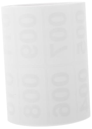 TEHAUX Aufkleber Zahlen Nummernaufkleber Nützliche Lager Hausnummer Aufkleber Praktische Paster Selbstklebend Mildes Material Intuitive Unterscheidung