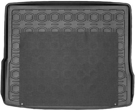 Kofferraumwanne mit Ladekantenschutz passend für VW Tiguan III ab 2/2024 (hoher Boden, nicht für eHybrid) AZUGA AZ26000086 Kofferraummatte