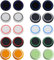 20 pezzi per controller PS5, tappi per controller stick in silicone, accessori per controller joystick, protezione PS5, accessori per controller PS5, PS4, Xbox One Series