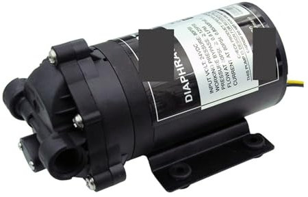 Filtros de Osmosis Inversa, Bomba de refuerzo de agua RO con filtro de agua, 2766NH aumenta la presión del de ósmosis inversa, Kit Recambios Osmosis Inversa para Agua(With Fittings)