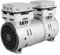 Mermajestic Compressore d'aria professionale privo di olio, 750 W (1ps) e compressore ultra silenzioso a 8 bar, con motore in rame, capacità 145 l/min, per officina, gonfiaggio pneumatici, livello di