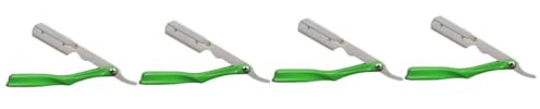 CALLARON 4 Stück Manueller Rasierklingenhalter aus Design für Optimale Tragbar und Langlebig für Herren Friseure und Bartpflege Klingen