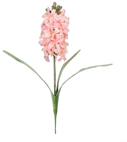 Chic Faux Violet Hyazinthe Flowers Transform Your Space with Beautiful Floral Arrangements (Light Pink)