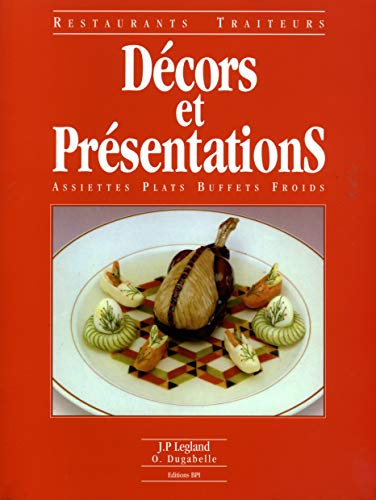 DECORS ET PRESENTATIONS.: Assiettes, plats, buffets froids