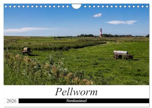Nordseeinsel Pellworm 2026 (Wandkalender 2026 DIN A4 quer), CALVENDO Monatskalender: Impressionen der Insel Pellworm in der Nordsee. (CALVENDO Orte)