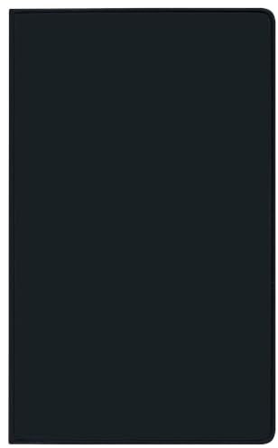 Taschenkalender Modus XL geheftet PVC schwarz 2027: Terminplaner mit Wochenkalendarium. Buchkalender - wiederverwendbar. 1 Woche 2 Seiten. 8,7 x 15,3 cm