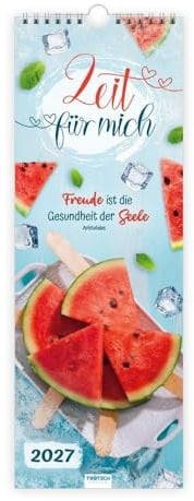 Trötsch Maxi-Streifenkalender Zeit für mich 2027: Wandkalender