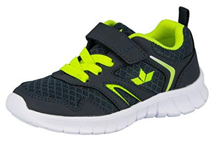 Lico Unisex Kinder Skip Vs Sneaker, Marine Lemon, 34 EU