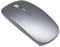 Mauser Wireless Bluetooth Ricaricabile Silenzioso, Mouse Senza Fili Mini Maus con Ricevitore Mouse Portatile per Laptop/MacBook/PC/Windows/Mac/IPad/Android- Argento