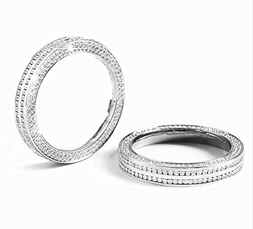 YUWATON Autocollant 3D pour bouton de climatisation de voiture Mercedes-Benz Classe A B CLA GLA GLS GLK ML CLS 2015-2018 For GLE GLS GLK ML CLS SLC SLS GL BCXN01