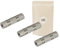 X3 Acoplador Jack Jack 3,5 mm Hembra - Adaptador estéreo Hembra Minijack Minijack 100% Conector de Metal Cable de extensión ADAPTANTE France