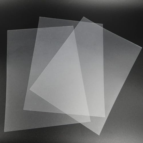 RAYSON A4 Matt PP Binding Covers, 50 Pack | Thick & sturdy feel. Ideal for professional reports, presentations & thesis binding. Clear matt finish protects documents.