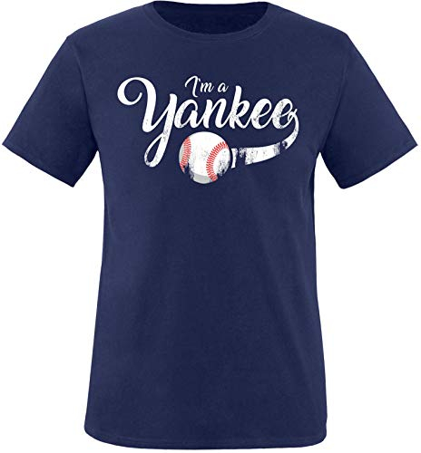 EZYshirt® I`am a Yankee Baseball Shirt T-Shirt Herren