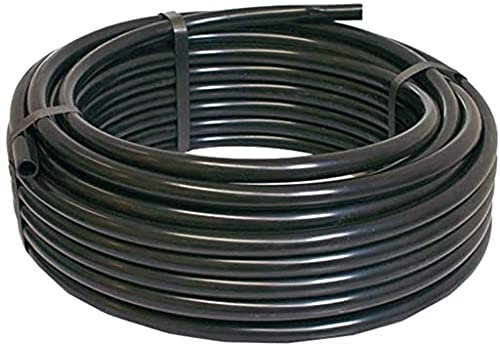 Tubo in Polietilene per irrigazione diametro Ø 25 PN6 - Metri 100 Tubo per giardino o irrigazione colore Nero