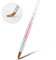 Pinceau ongle, Chaleance pinceau acrylique ongle pinceau kolinsky, Nail art pour Gel UV Application/Manucure/Nail Décor, Durabilité élevée pour Débutant&Pro (Taille 14)