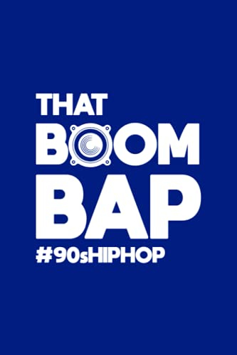 Blu Boom Bap: Lined Notebook (Dope Series)