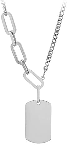 1 x geometrischer quadratischer Luxus-Kettbein-Anhänger für den Sommer.