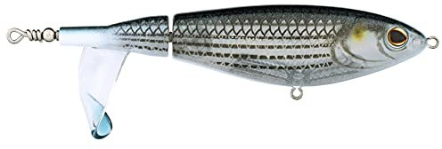 Berkley Choppo Topwater Angelköder, Meeräsche, 120 mm Topwater, verbesserte Propeller-Oberfläche für maximale Störung, ausgestattet mit Sharp Fusion19 Haken