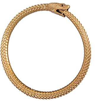 COPPERTIST.WU Ouroboros Armreif Armbänder Armband Armreifen Damen Herren Schmuck Handgefertigte Originaldesigns Messing