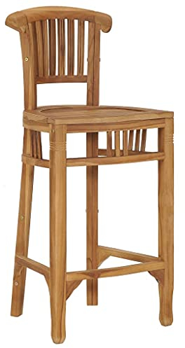 INLIFE Barhocker Teak Massivholz-9428