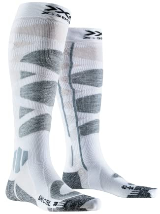X-Socks Ski Control 4.0 Skisocke Weiß Unisex Grösse 42-44