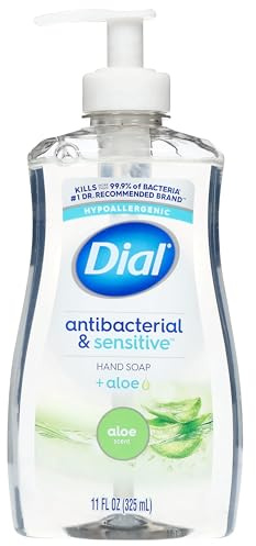 Dial, Liquid Hand Soap Antibacterial Aloe, 11 Fl Oz