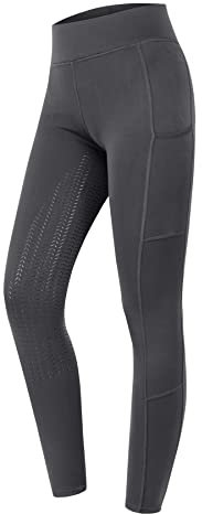 Waldhausen Reitleggings Ella Glam, Asphalt, Gr. 34