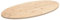 Massivholz Tischplatte Oval Massivholzplatte Massiv Schreibtischplatte Holz Platte Ersatztischplatte Holzplatte für Heimwerker, Arbeitsplatten & Tische, 100x50x2,5 cm Massivholz Kiefer