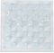 Syrisora Ajedrez internacional de cristal pulido opaco de 25 x 25 cm, 1 tablero de ajedrez y 32 ajedrez
