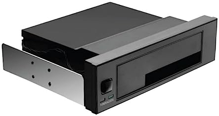 jojofuny Festplattenschächte 3,5 Zoll auf 5,25 Zoll Frontschachtadapter 5,25-Zoll-Festplattenhalterung Hard Drive Bracket Internal Hard Drive Mount 5,25 Zoll Festplattenhalterung eingebaut